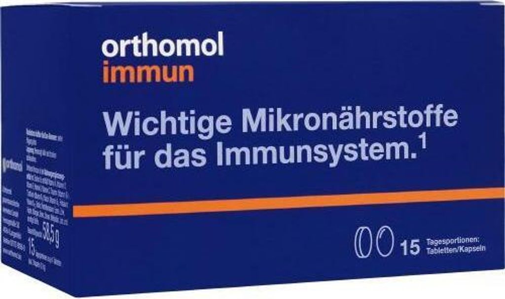 Orthomol Immun 15 Tabl./kaps.Kombipackung 1 St