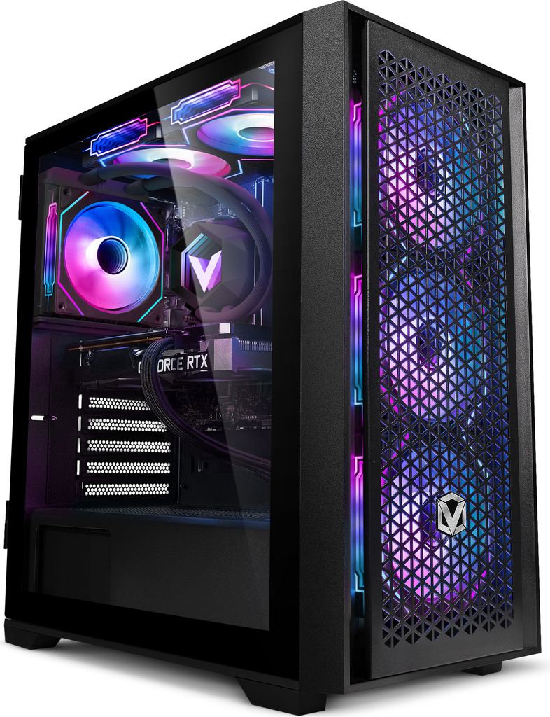 Vibox VII-225 Gaming PC - Intel Core i9 10900F 5,2 GHz - Radeon RX 9070 16 GB - 16 GB RAM - 1 TB NVMe M.2 SSD - Windows 11 - WiFi