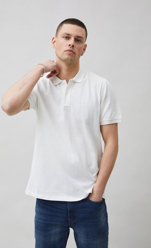 Blend B&T Herren Poloshirt Shirt Polokragen Regular Fit 100% Baumwolle