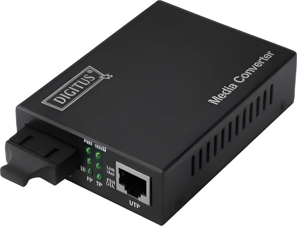 Convertisseur Gigabit Ethernet Multimode SC Portée 0.5km Haut Débit 1G - 5