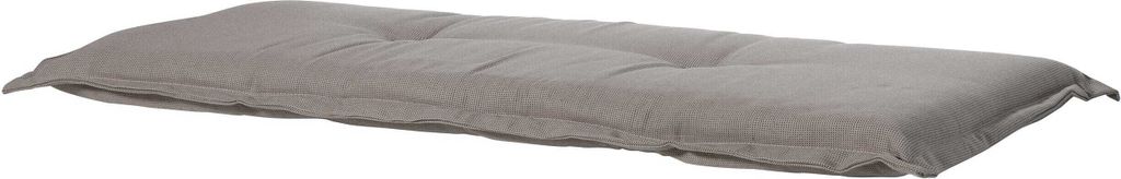 Madison Bankkissen 120x48 cm in Rib-Optik, wasserabweisend, rot für Gartenbänke und Sitzmöbel