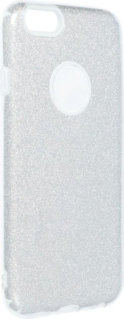 König Design Hülle kompatibel mit Apple iPhone 6 / 6s Kunststoff Soft Handyhülle - Handy Case Silber