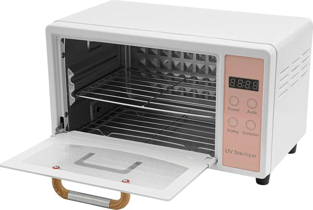 Stérilisateur de matériel de manucure professionnel 10L UV rose et LED