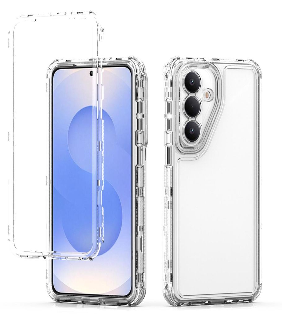 Handy Hülle Hybrid für Samsung Galaxy S26 5G TPU / Acryl Schutz Case Transparent