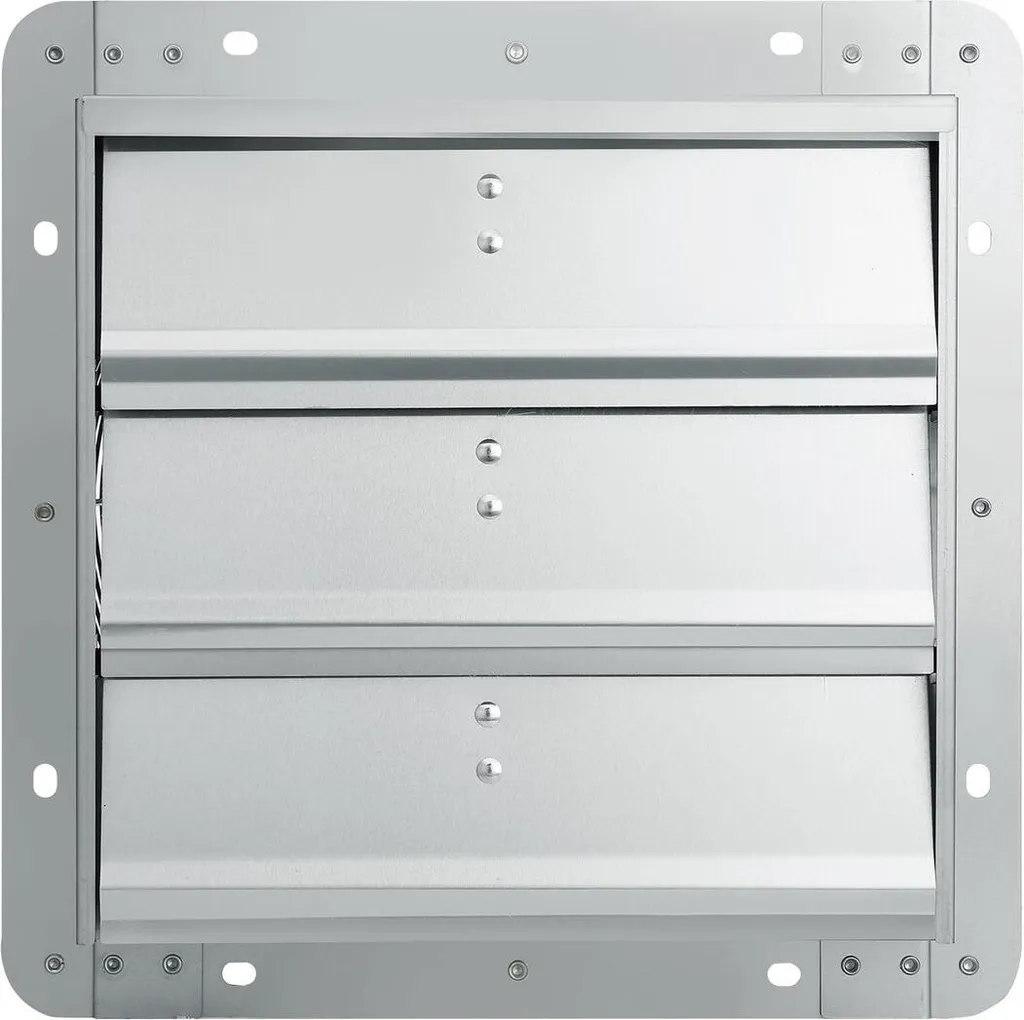 Ventilatore di scarico con otturatore Ventilatore di scarico da negozio 254 mm Montaggio a parete 753 CFM Motore CA
