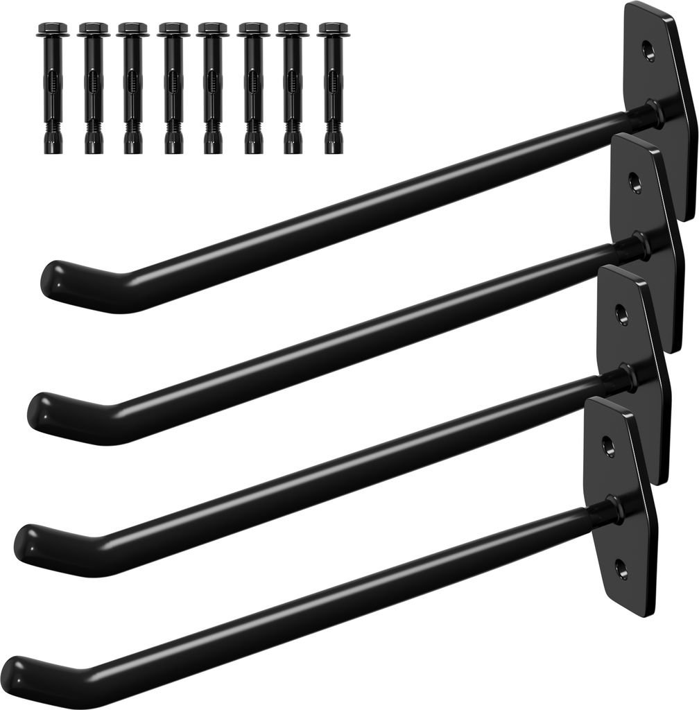 4 x Reifenhalter zur Wandmontage