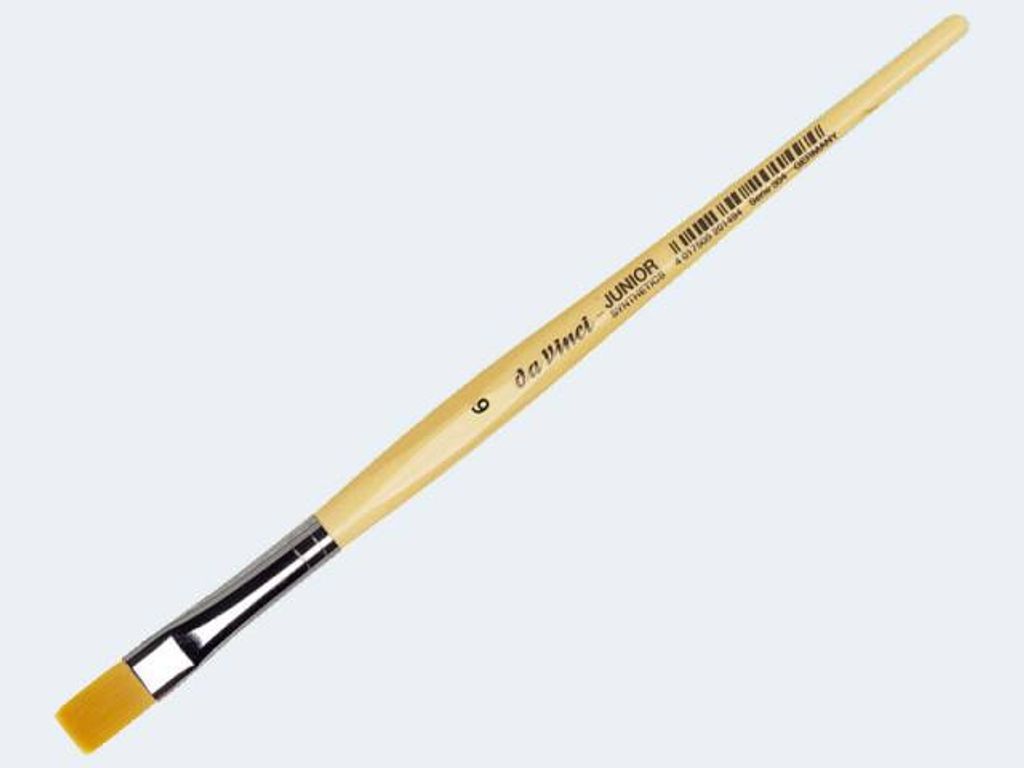 Pinsel daVinci Junior 6 flache Spitze