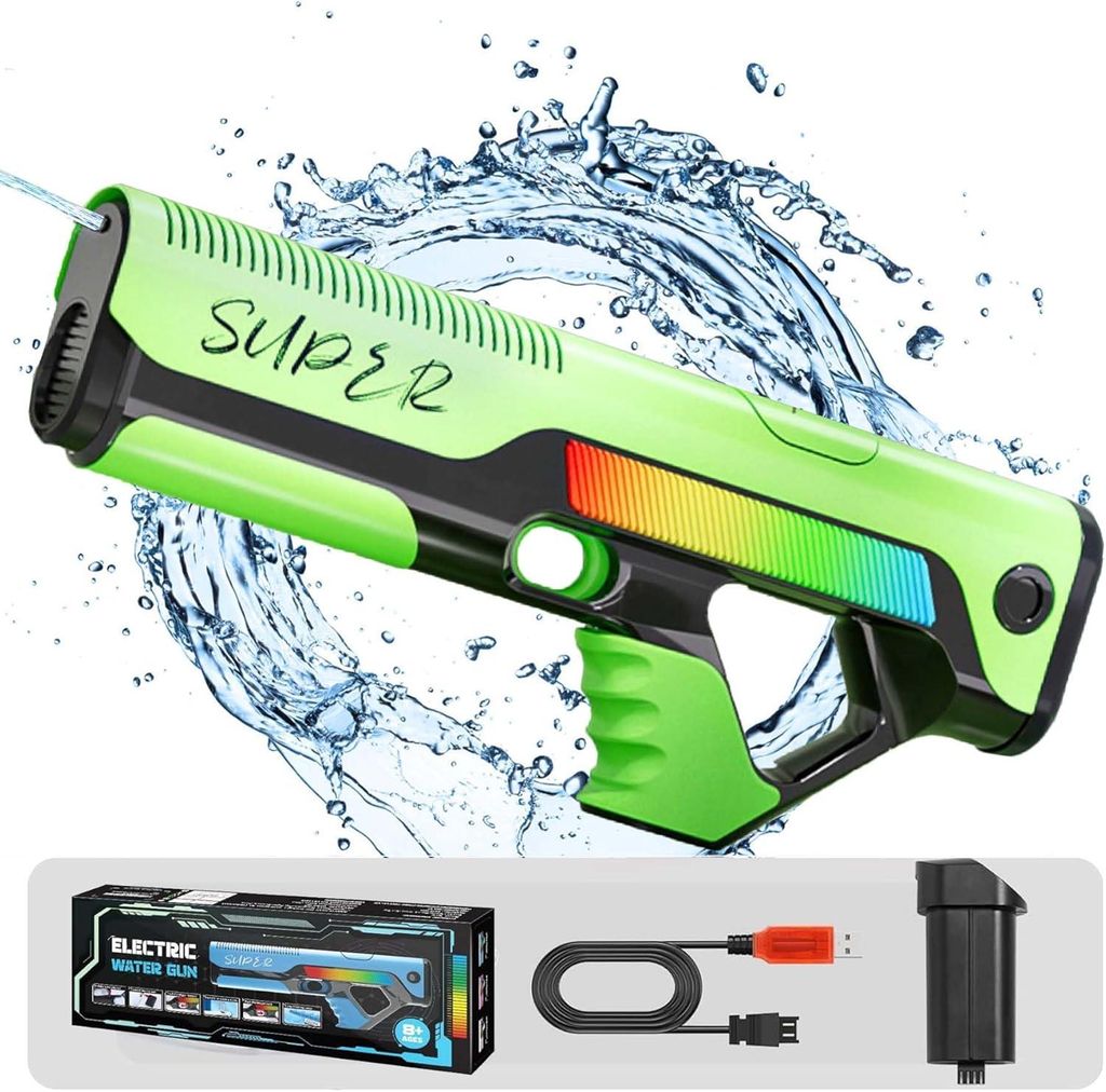 Automatyczny pistolet na wodę, elektryczny, 40 cm, daleki Zdjęcie produktu 