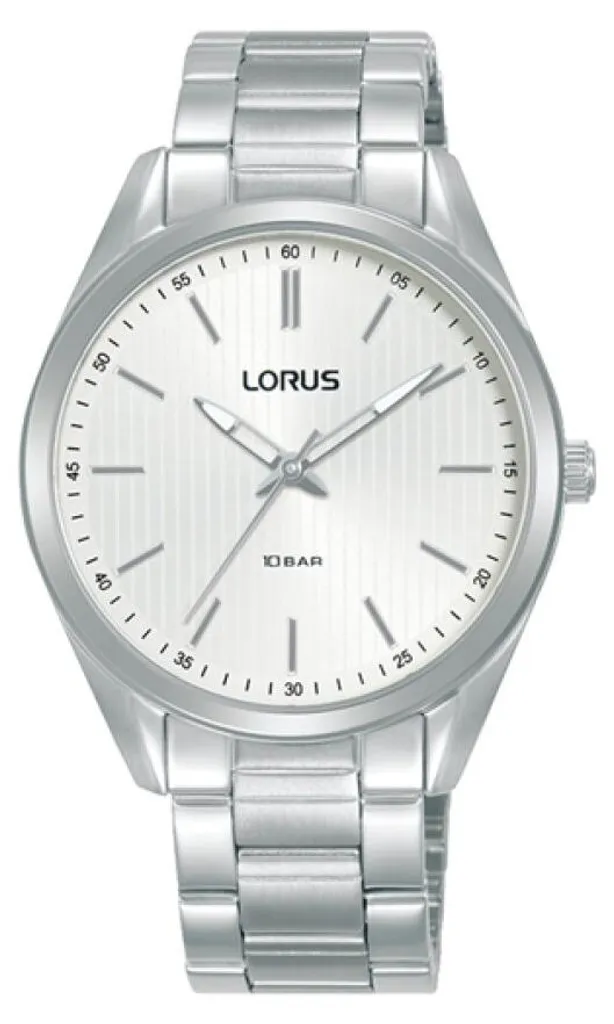 Montre Lorus femme RG211WX9 : l'élégance minimaliste en acier argenté
