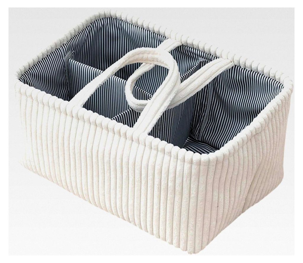 Wickelorganizer für Babys, tragbare Wickeltasche mit Griffen für Feuchttücher und Babyartikel, Geschenk zur Geburt