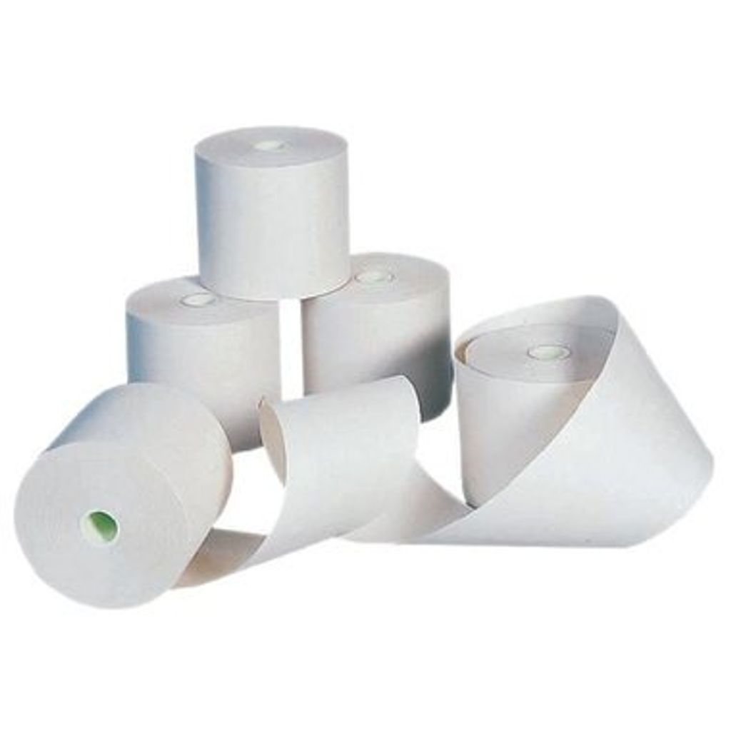 Thermorolle 57x47x12mm 25Meter weiss