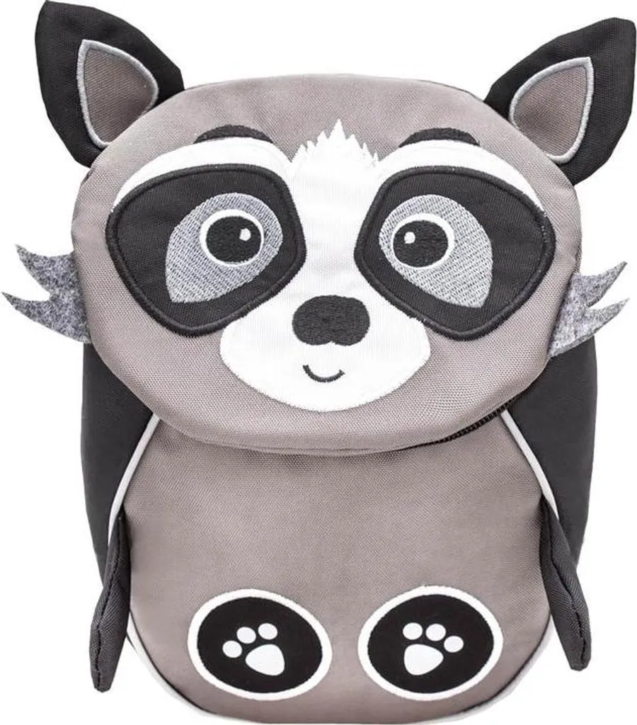 Sac à dos enfant Raccoon Belmil 30515-10 en fibre synthétique grise