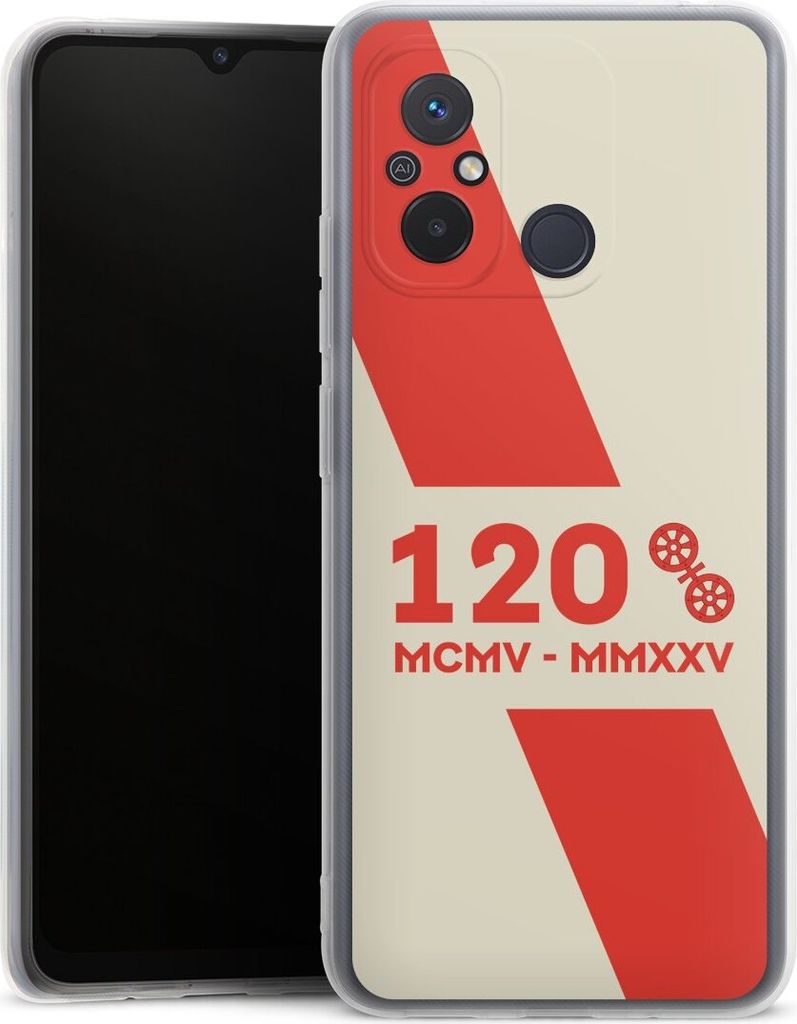 DeinDesign Handyhülle für Xiaomi Redmi 12C Silikon Hülle Case Smartphone Schutzhülle 1. FSV Mainz 05 E.V. 120 Jahre Bundesliga