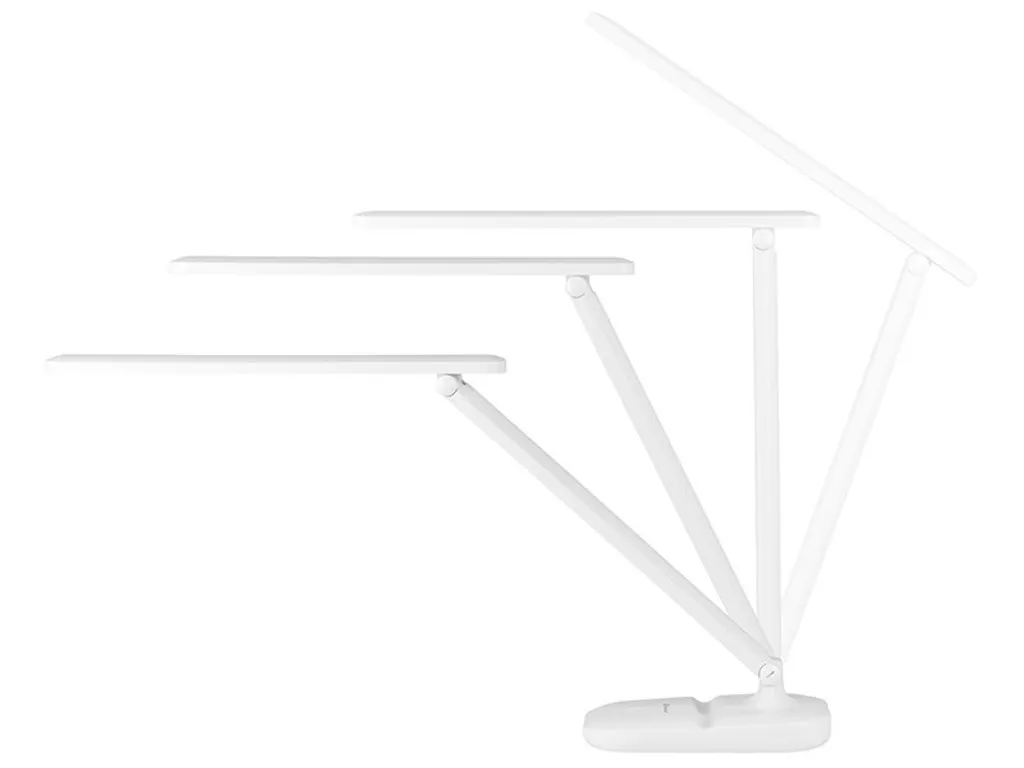 Lampe à poser Tracer Bianca LED design blanc avec éclairage basse conso - 8