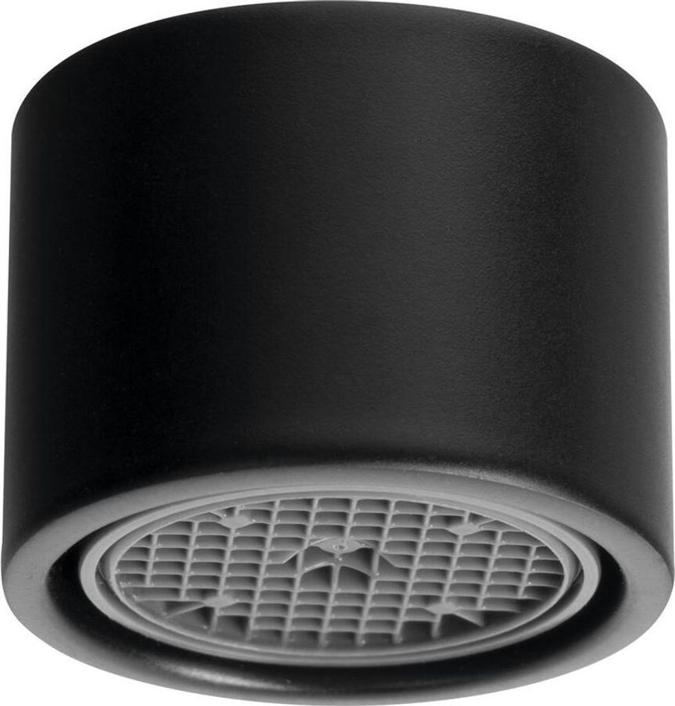 Aeratore filettatura esterna M22x1, nero opaco Immagine del prodotto 