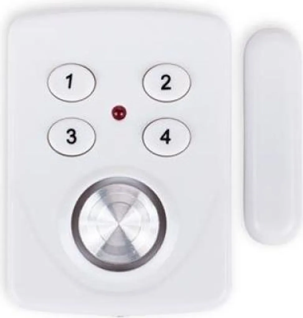 Allarme Compatto Smartwares SC33FR Bianco 100dB Wireless 433 MHz