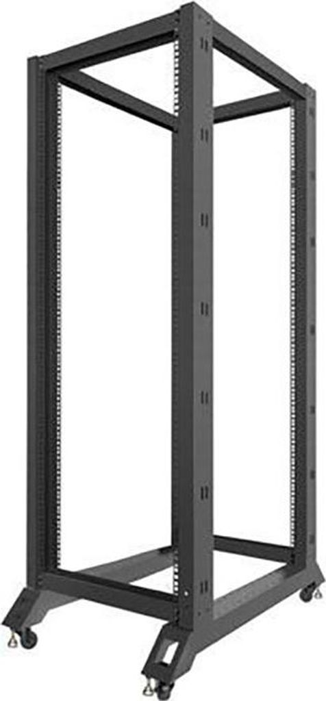 Lanberg OR01-6032-B Armadio rack 32U Freestanding Nero Immagine del prodotto 