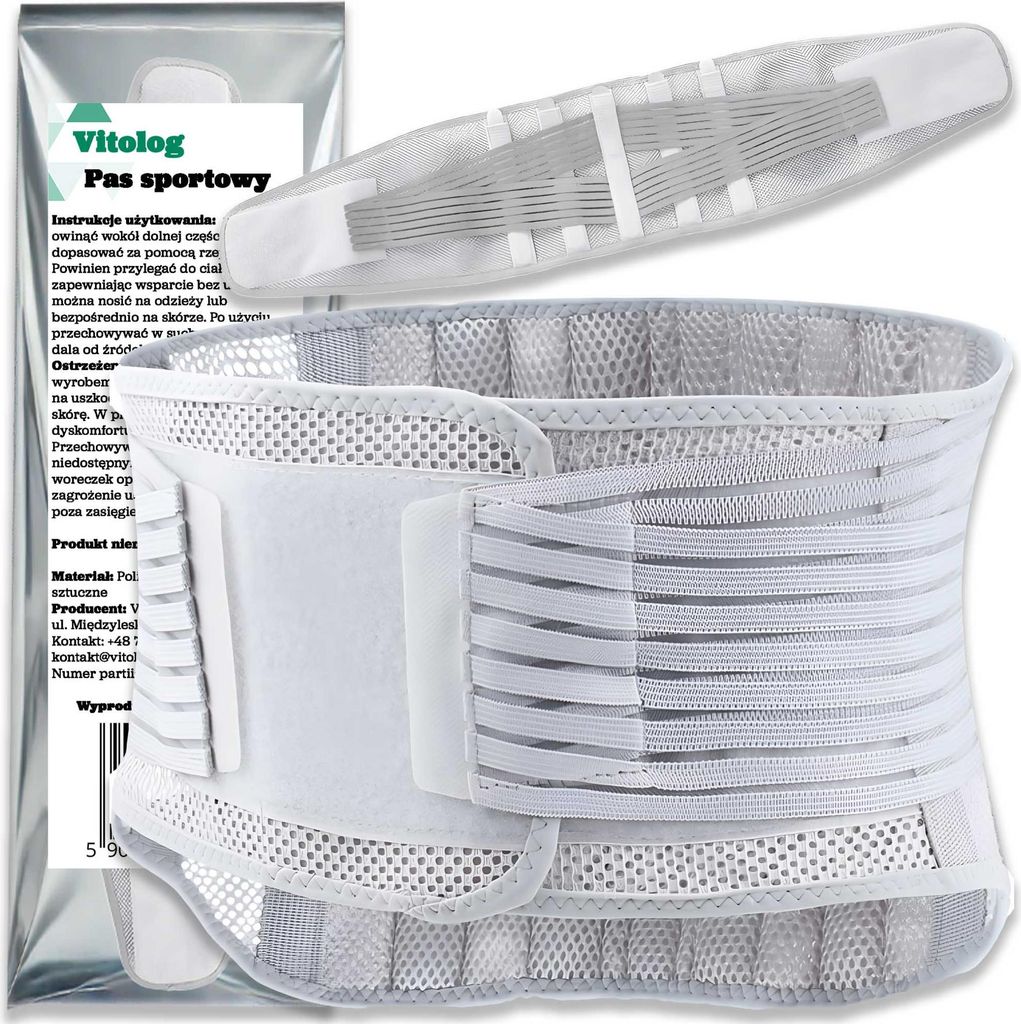 Bedrový pás Ortopedický stabilizátor Vystužený na Chrbticu Obrázok produktu 