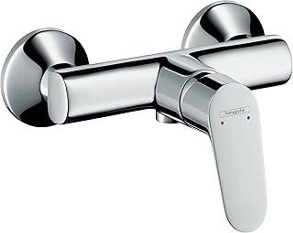 hansgrohe Focus - Duscharmatur Aufputz für 1 Verbraucher, Mischbatterie Dusche, Einhebelmischer, Chrom, 31960000