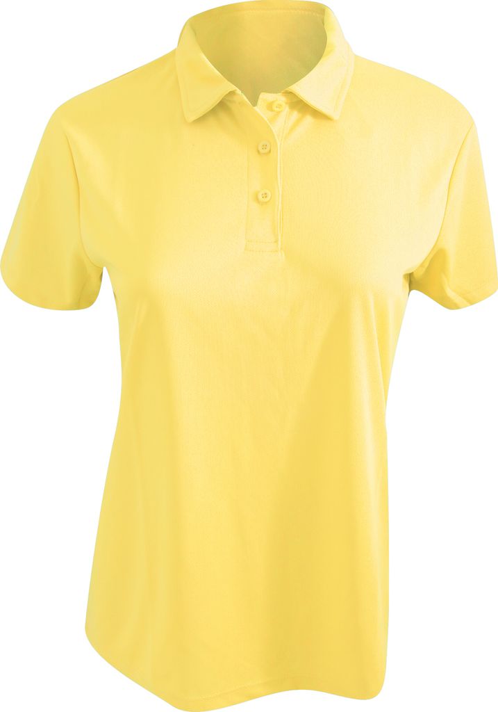 AWDis Cool Damen Poloshirt / Polo-Shirt, taillierte Passform RW2542 (L) (Sonnengelb)
