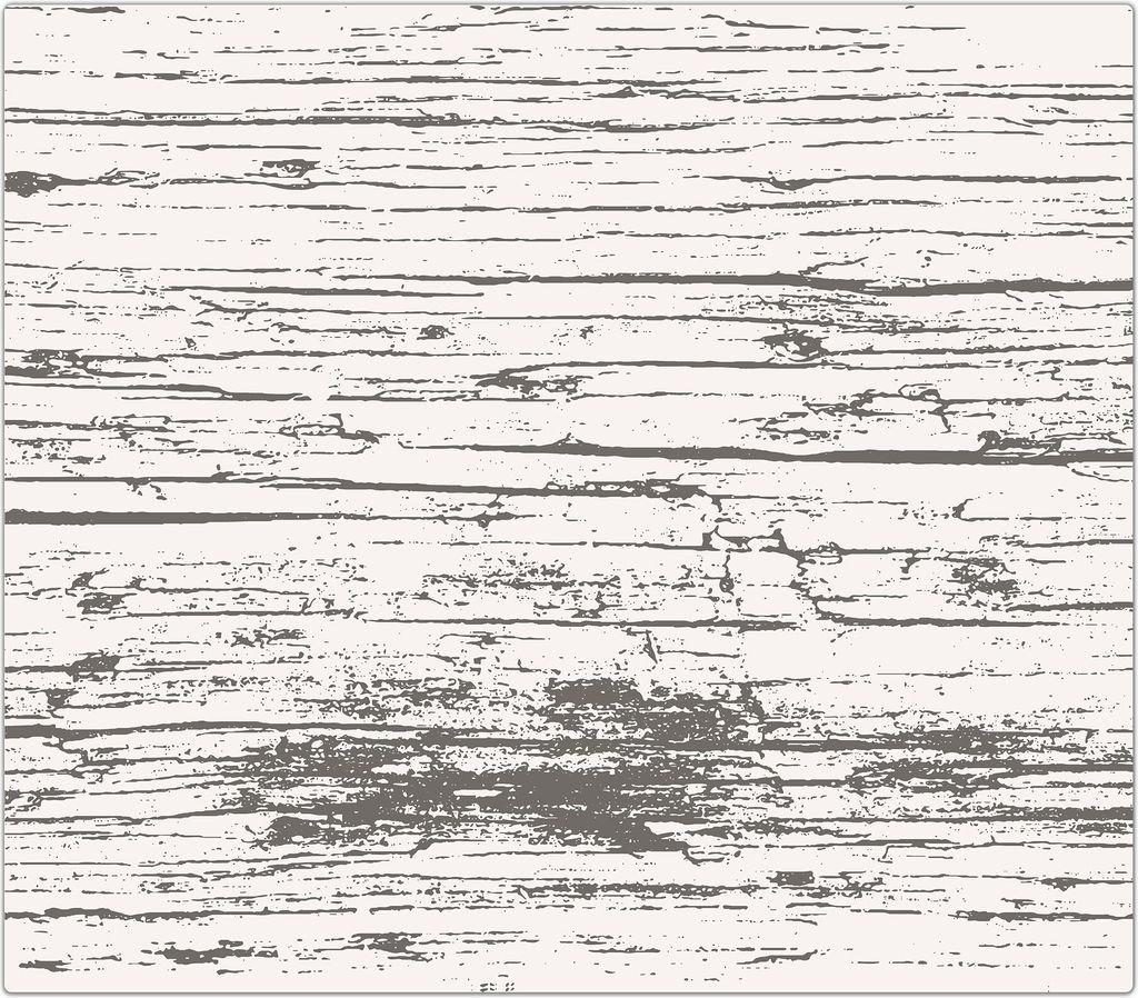 Spritzschutz Herdabdeckplatte Schneidebrett aus Glas Vintage Holz 1-Teilig (60x52cm)