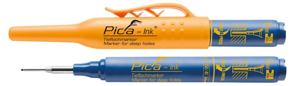 Značka na hluboké otvory Pica Ink modrá Pica | Obrázek produktu 