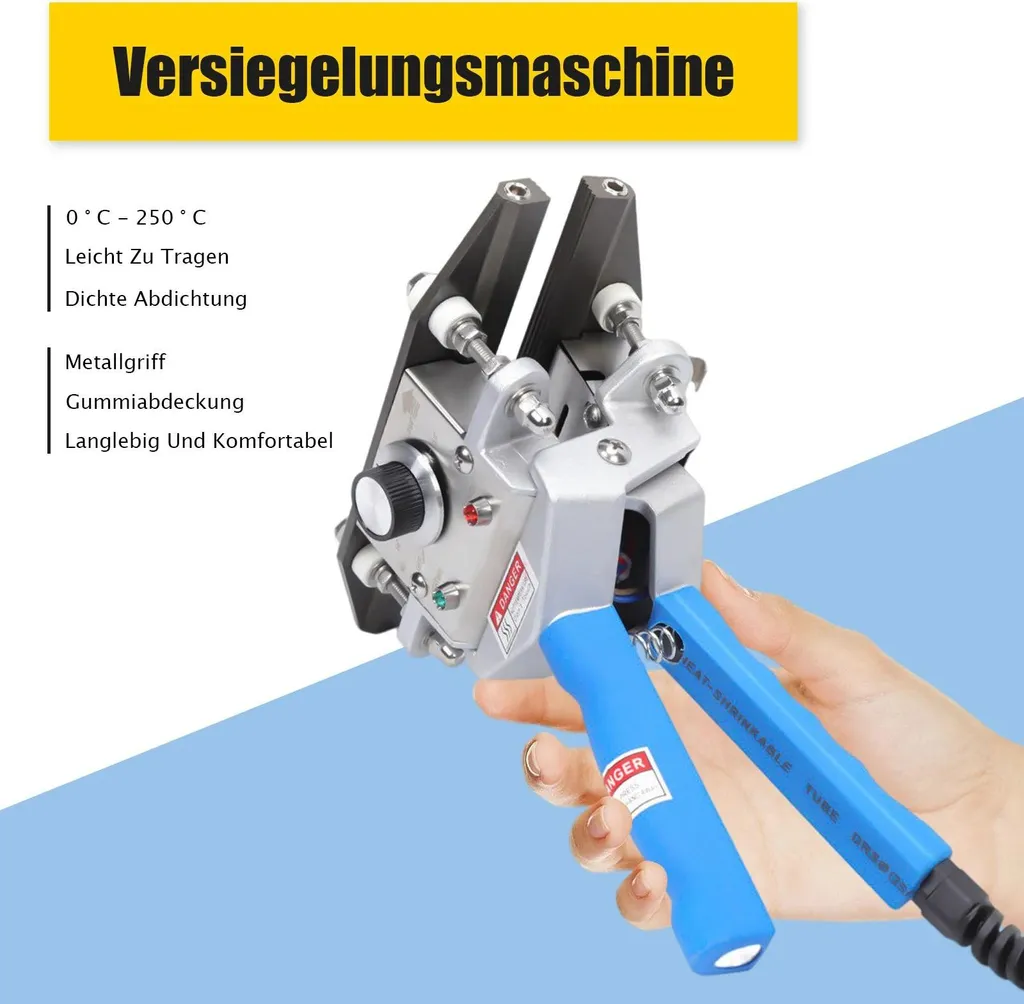Soudeuse à film plastique thermique 300W pour scellage de précision