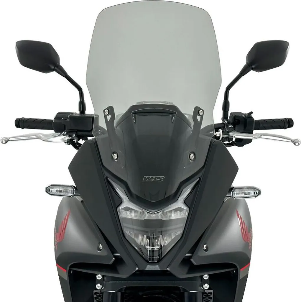 Pare-brise moto Transalp Smoke Wndscrn Capo - Équipement aérodynamique