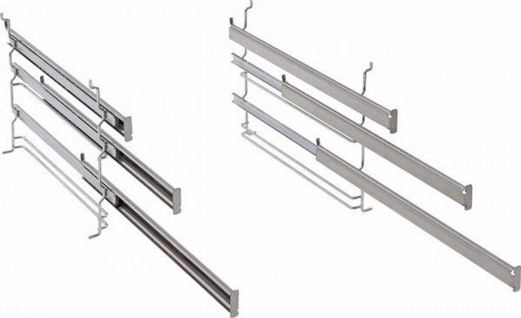 Gorenje AC104, Teleskopické vodicí prvky, Trouba, Chrom, Obrázek produktu 