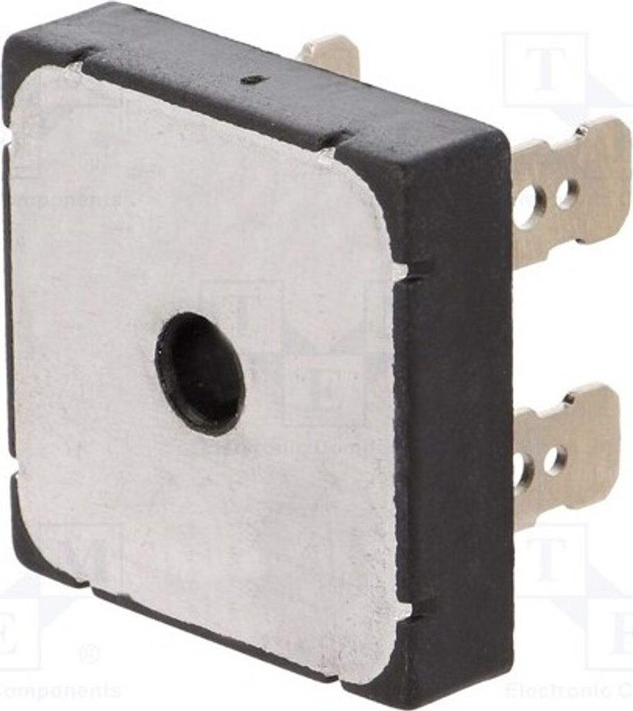 1x Einphasen Brückengleichrichter If: 35A Urmax: 600V Ifsm: 375A KBPC3506FP Einph