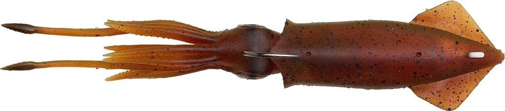 Savage Gear TPE Swim Squid - Tintenfisch Imitation Meeresköder, Farbe:Brown UV, Länge / Gewicht / Packungsinhalt:25cm / 110g / 1 Stück