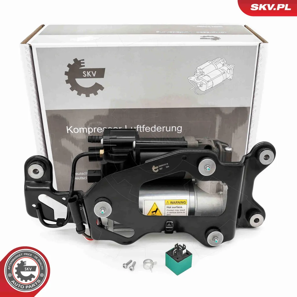 Réparer Suspension BMW X5 X6 - Compresseur 37206875177 Anti-Affaissement