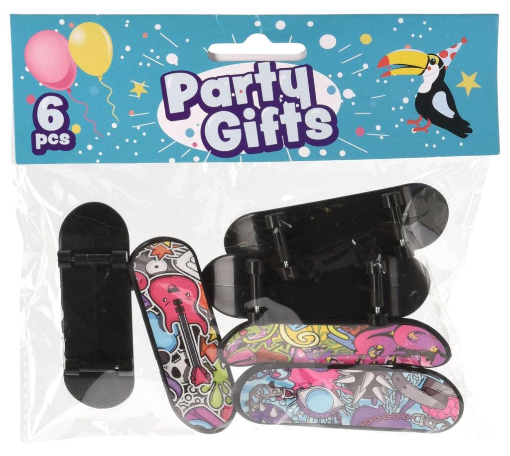 Hand -out präsentiert Fingerskateboard, 6st.