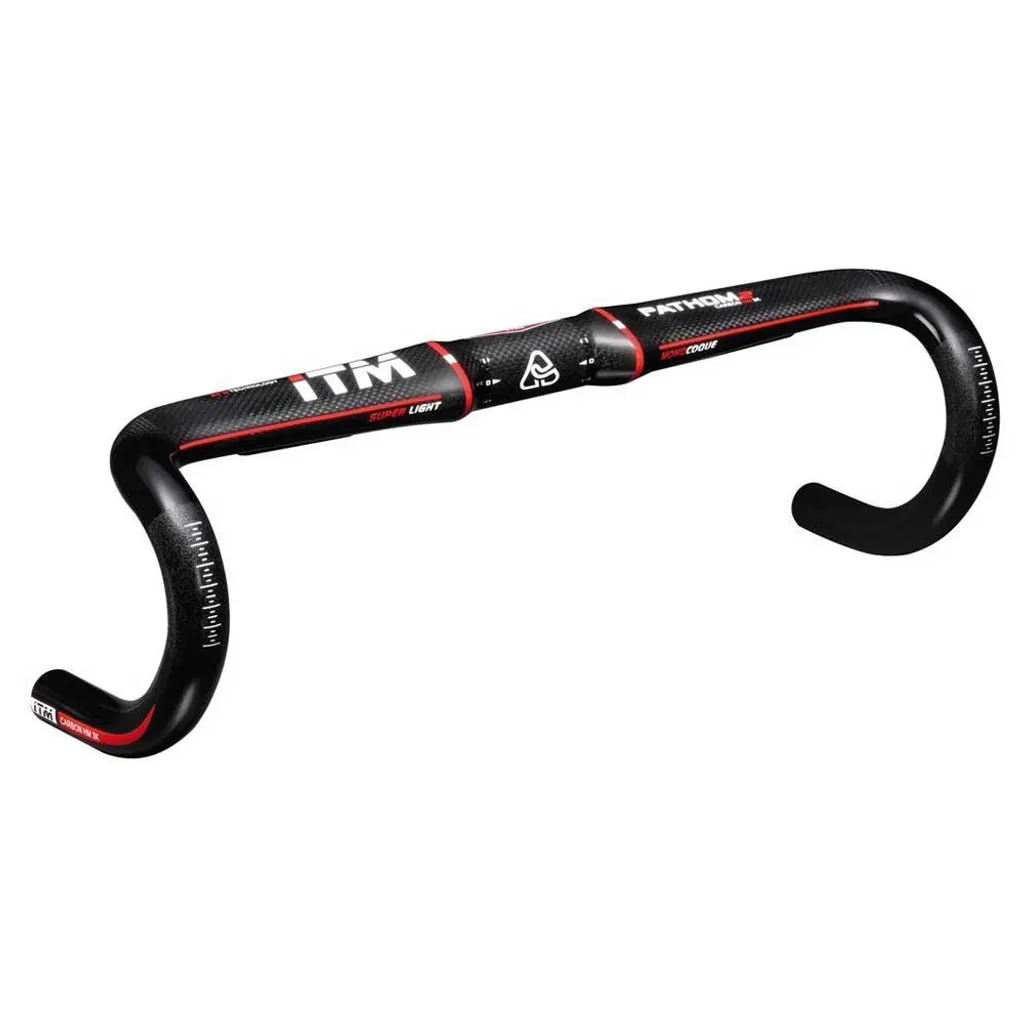 Guidon carbone ITM Pathom if 420 mm pour cyclisme de route et course