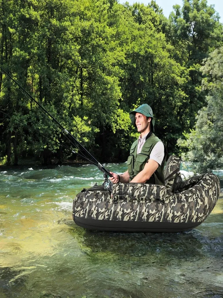 Float Tube de Pêche Gonflable - Idéal pour Lacs et Rivières - 7