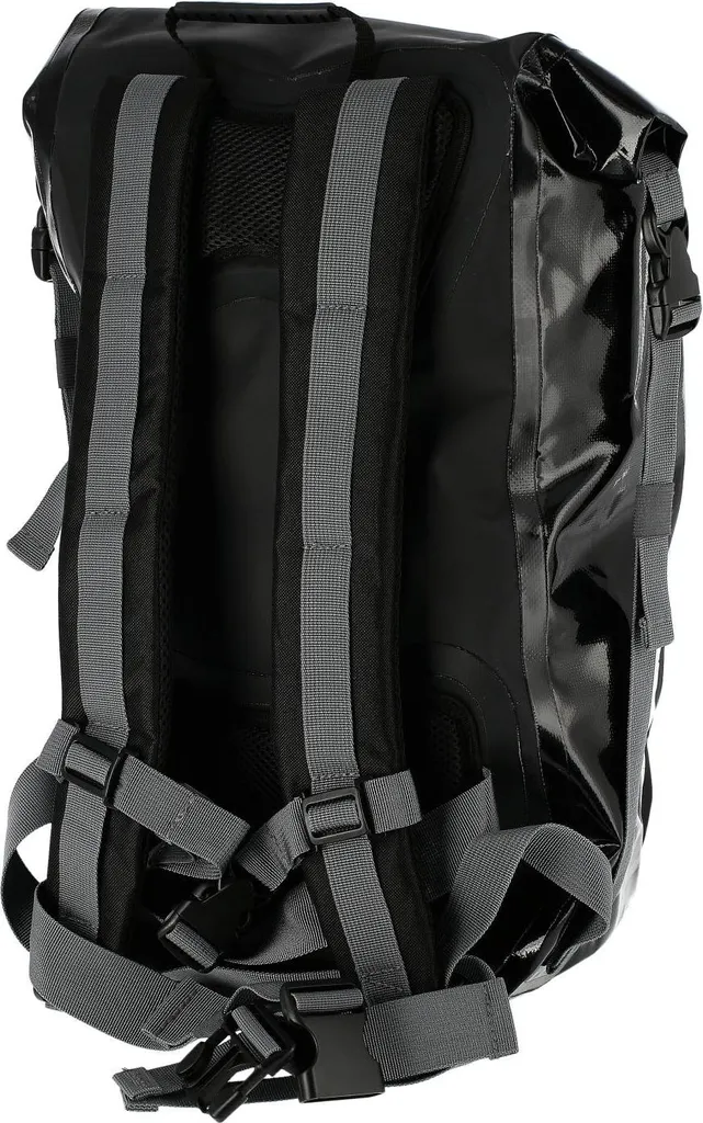 Sac à Dos Imperméable 30L pour Motard, Modèle Büse Rolltop Bicolore - 3