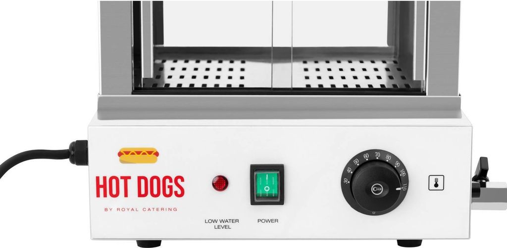 Royal Catering Hot Dog Steamer - 100 Würstchen - 25 Produktbild 2