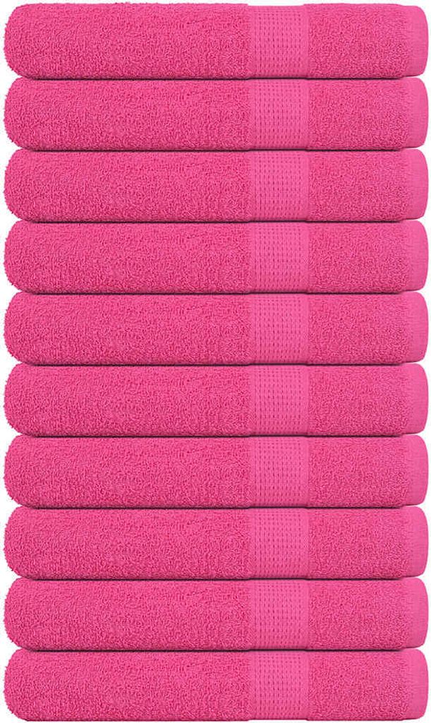 Saunatücher FROGN 10 Stk. Rosa 80x200 cm 360 g/m²