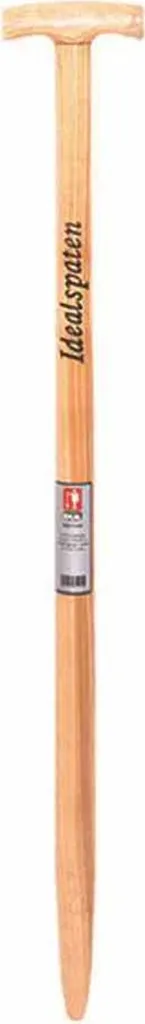 Manche pour bêche de jardinage ergonomique en frêne 85 cm spécial dos droit