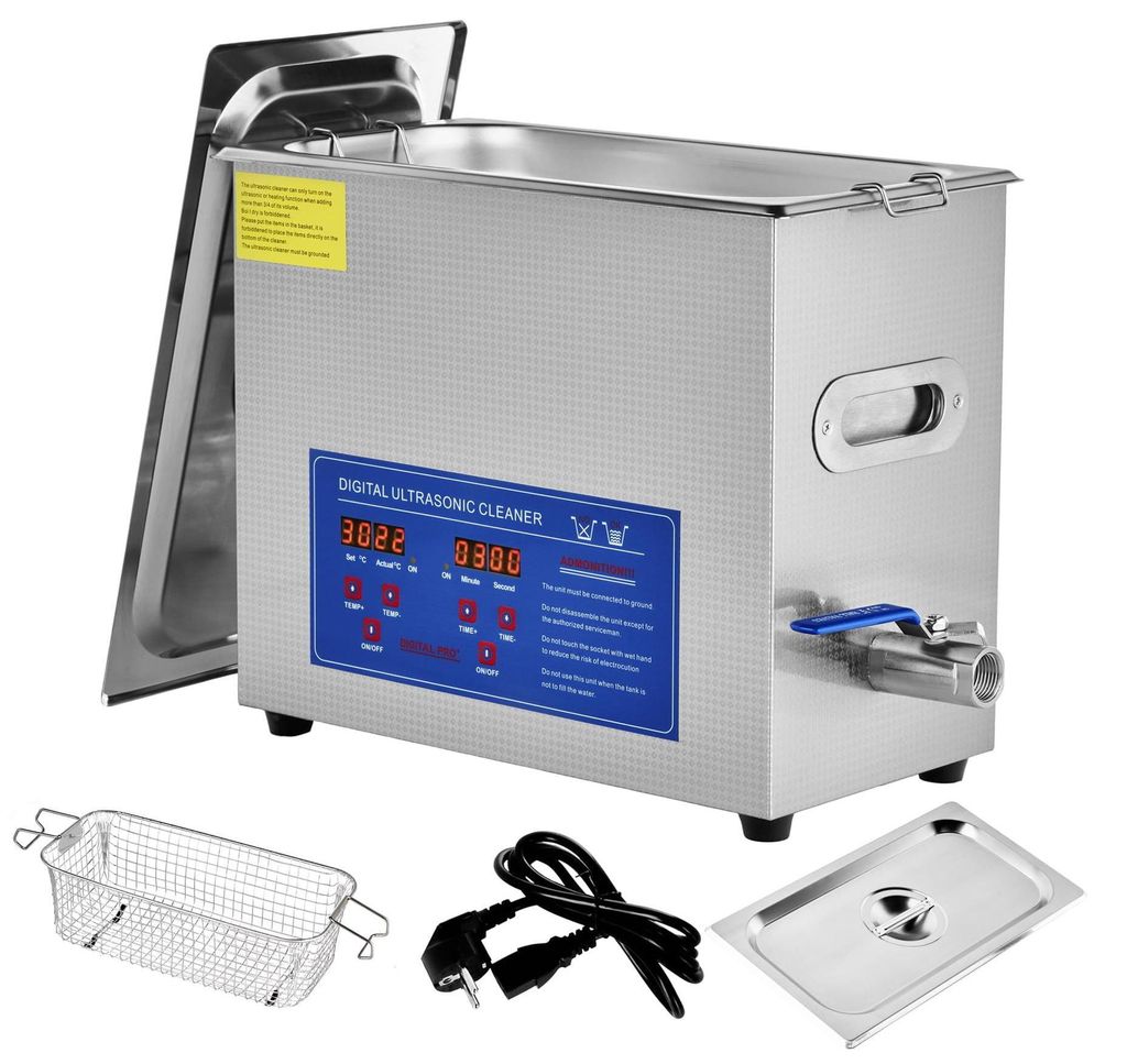 KRAFT&DELE | Ultraschallreiniger, 6.5L, Professioneller Produktbild 