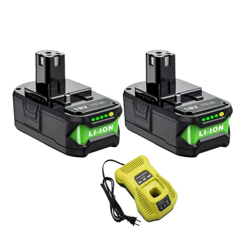Batterie 6,0 Ah Lithium-Ion x2 : Finissez vos Travaux sans Interruption