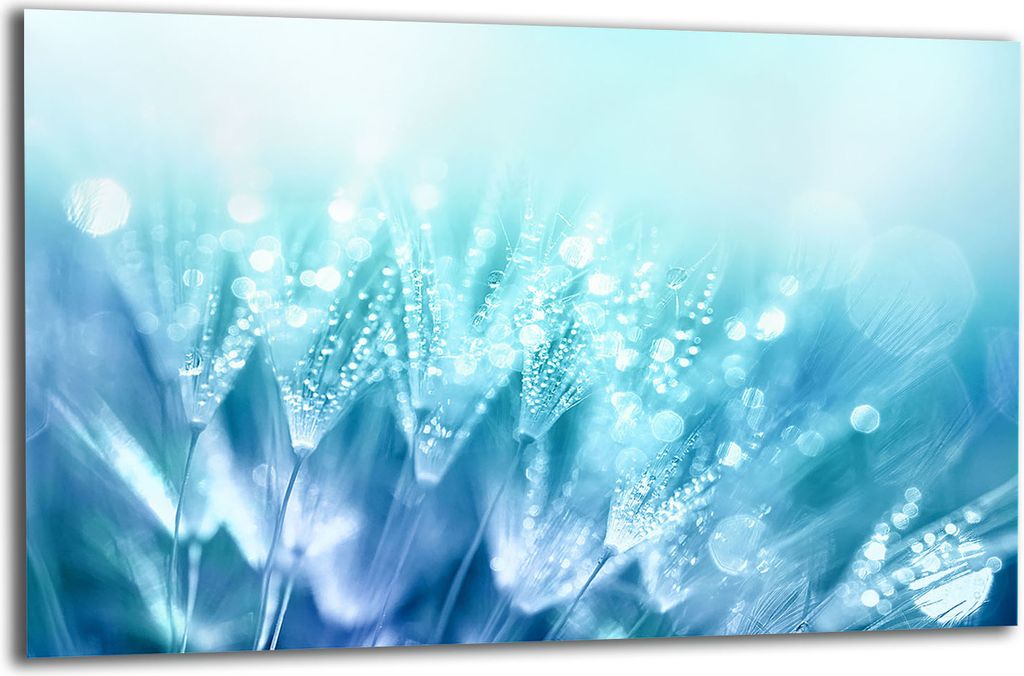 Herdabdeckplatte Glaskeramikkochfeld-Abdeckung Spritzschutz Glas 80x52 Blumen