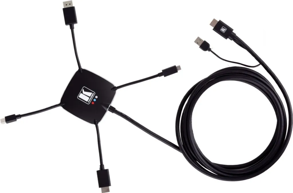 Câble adaptateur K-SPIDER Kramer 91-00015599 multi-format 4K premium