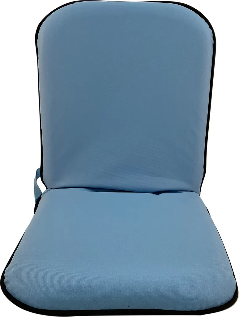 Hollex Lazy Star Chaise Longue Pliante Légère et Robuste Bleu Noir