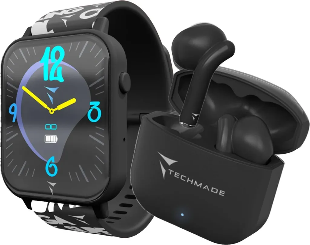Smartwatch Dreamer Pack Bundle avec Bracelets Interchangeables et Écran HD