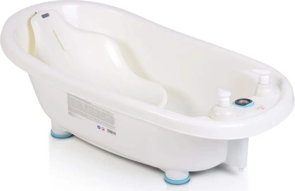 Accessoires de bain pour bébé Bubble bleu : kit complet de 4 pièces - 3