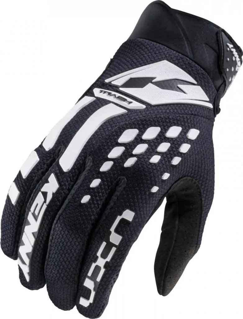 Guanti Cross Enduro XXL KENNY RACING Track NeroBianco - Offerta Online