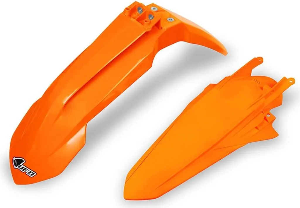 Réparer votre Carénage KTM : Jeu d'ailes UFO Plast Orange Anti-Casse
