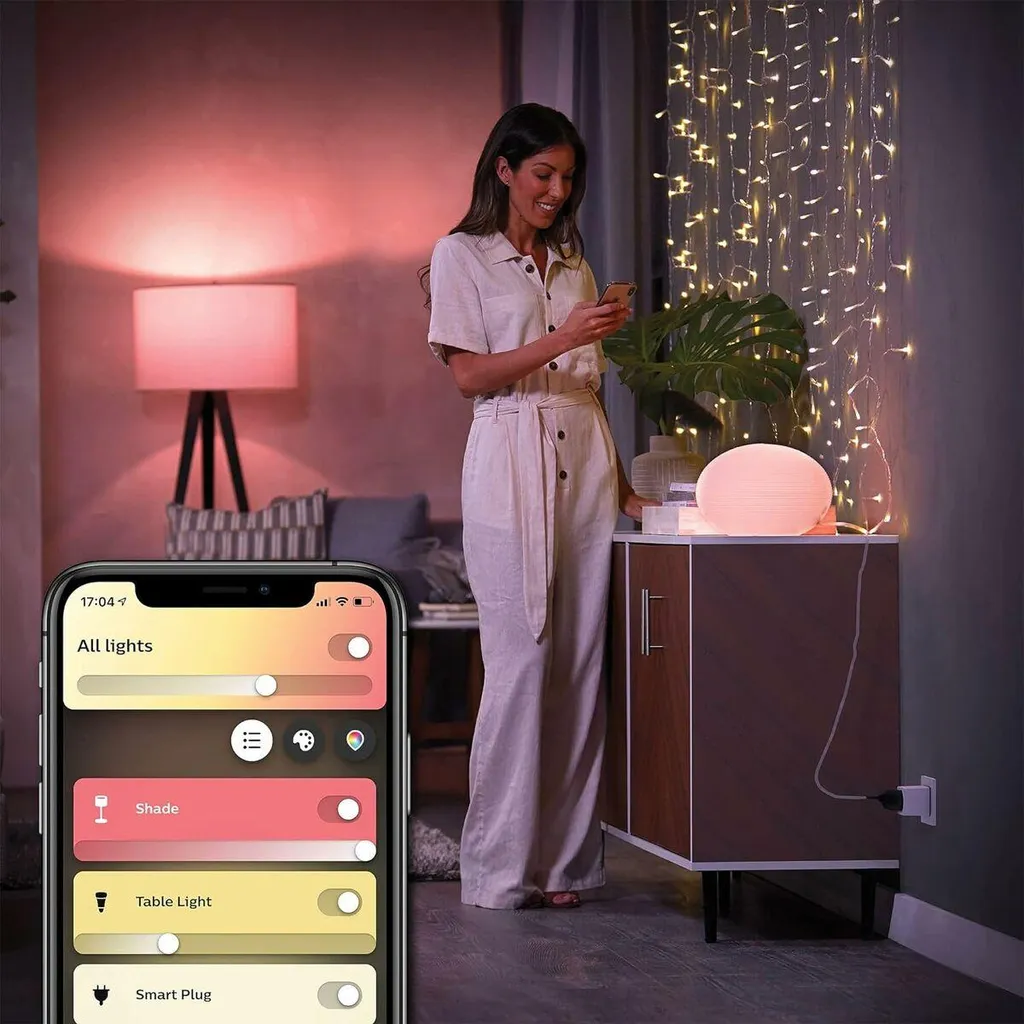 Prise Intelligente Philips Hue Bluetooth - Prise Connectée Zigbee Blanche - 6