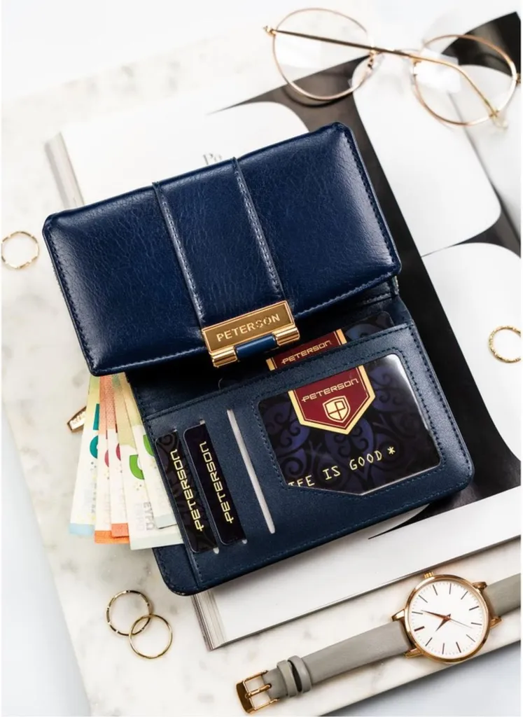 Petit portefeuille Peterson rovicky307340 compact avec range-cartes